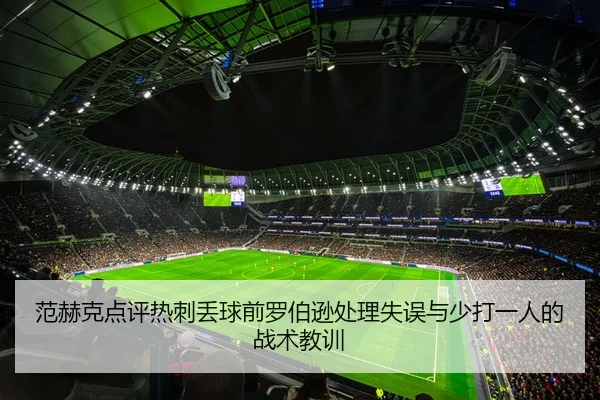范赫克点评热刺丢球前罗伯逊处理失误与少打一人的战术教训